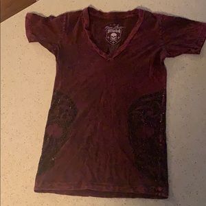 Affliction shirt size medium